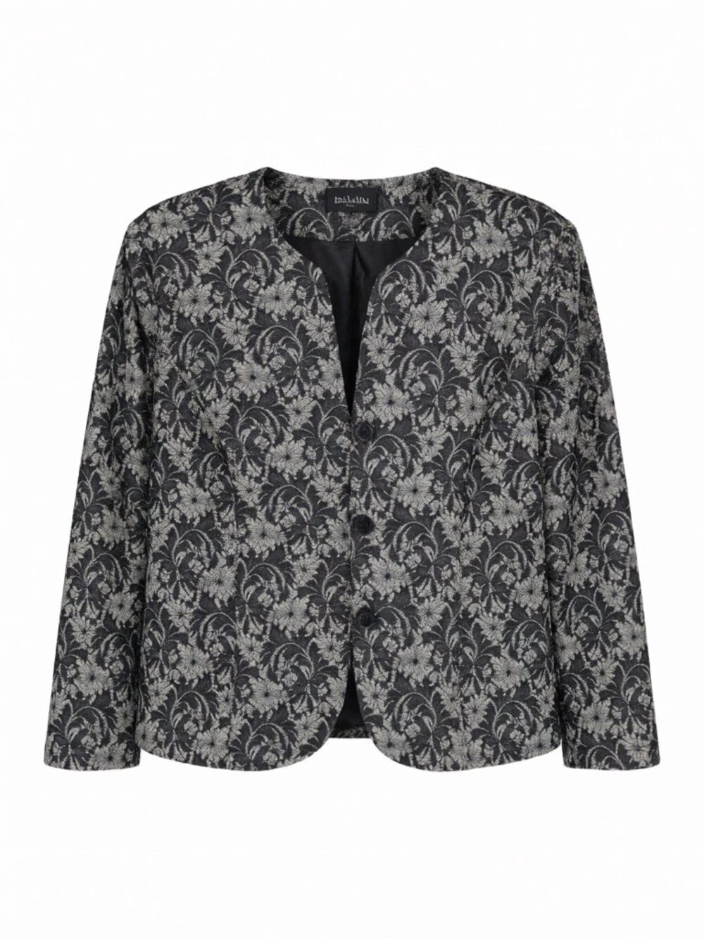 Isabella Floral Blazer Women Size 14 Black